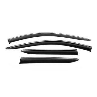 Déflecteurs de Vitres avec Moulure Chromée Niken Luxury (2021-2023, 4 pcs) photo 1