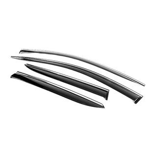 Déflecteurs de Vitres avec Moulure Chromée Niken Luxury (2021-2023, 4 pcs) photo 2