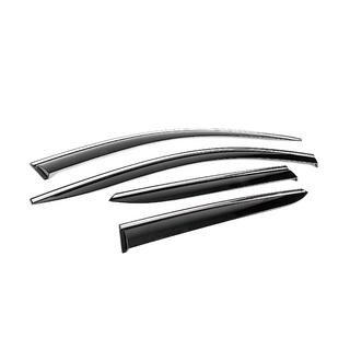 Déflecteurs de Vitres avec Moulure Chromée Niken Luxury (2021-2023, 4 pcs) photo 3