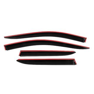 Déflecteurs de Vitres avec Moulure Chromée Niken Luxury (2021-2023, 4 pcs) photo 4