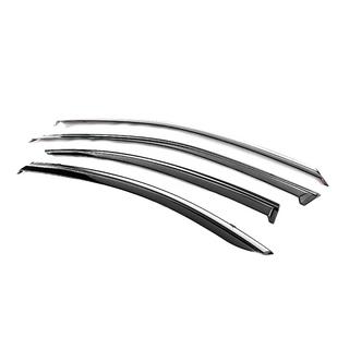 Deflecteurs de Vitres avec Moulure Chromee Niken Luxury (4 pcs) photo 2