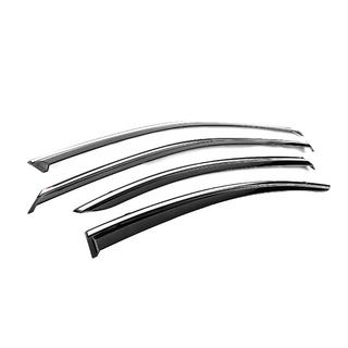 Deflecteurs de Vitres avec Moulure Chromee Niken Luxury (4 pcs) photo 3