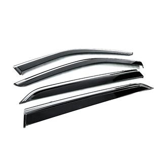 Deflecteurs de Vitres avec Moulure Chromee Niken Luxury (4 pcs) photo 3