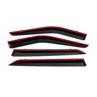 Deflecteurs de Vitres avec Moulure Chromee Niken Luxury (4 pcs) photo 4