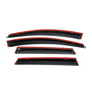 Deflecteurs de Vitres avec Moulure Chromee Niken Luxury (4 pcs) photo 4