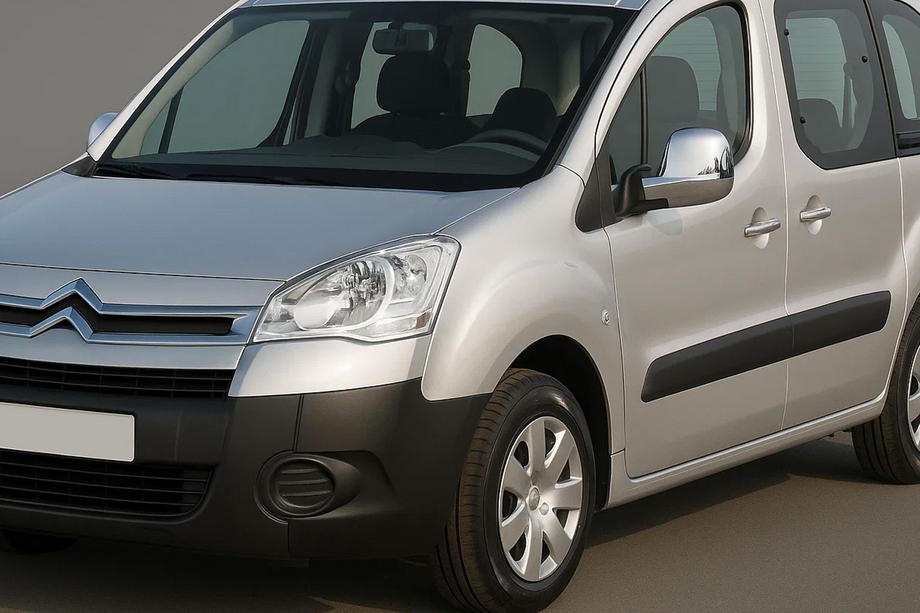 Citroen Berlingo 2008-2018 Couvre-Rétroviseurs 2008-2012 (2 pcs, Acier Inoxydable) Image