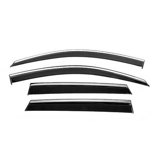 Deflecteurs de Vitres avec Moulure Chromee Niken Luxury (4 pcs) photo 1