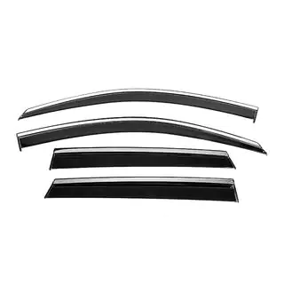 Deflecteurs de Vitres avec Moulure Chromee Niken Luxury (4 pcs)