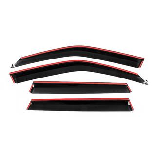 Deflecteurs de Vitres avec Moulure Chromee Niken Luxury (4 pcs) photo 4