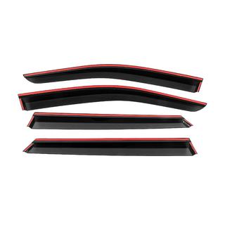 Deflecteurs de Vitres avec Moulure Chromee Niken Luxury (4 pcs) photo 4