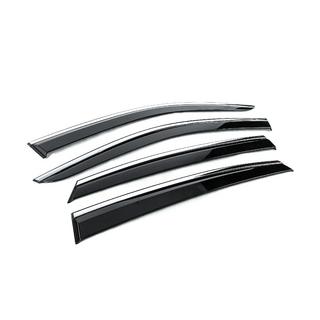 Deflecteurs de Vitres avec Moulure Chromee Niken Luxury (4 pcs) Toyota Venza 2020- photo 3