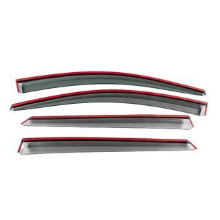 Deflecteurs de Vitres avec Moulure Chromee Niken Luxury (4 pcs) photo 4