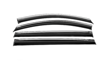 Toyota Sienna 2020- Deflecteurs de Vitres avec Moulure Chromee Niken Luxury (4 pcs) photo 1