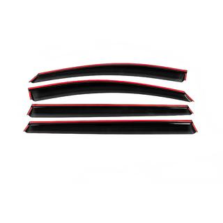 Deflecteurs de Vitres avec Moulure Chromee Niken Luxury (4 pcs) photo 4