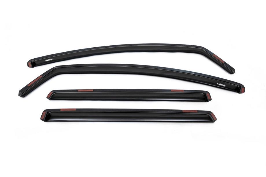 Ford Ranger 2022- Déflecteurs d'air encastrables Niken Luxury (4 pcs) Photo 1