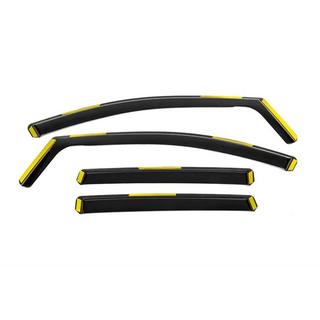 Déflecteurs d'air encastrables Niken Luxury (4 pcs) Honda Civic Sedan VIII 2006-2011