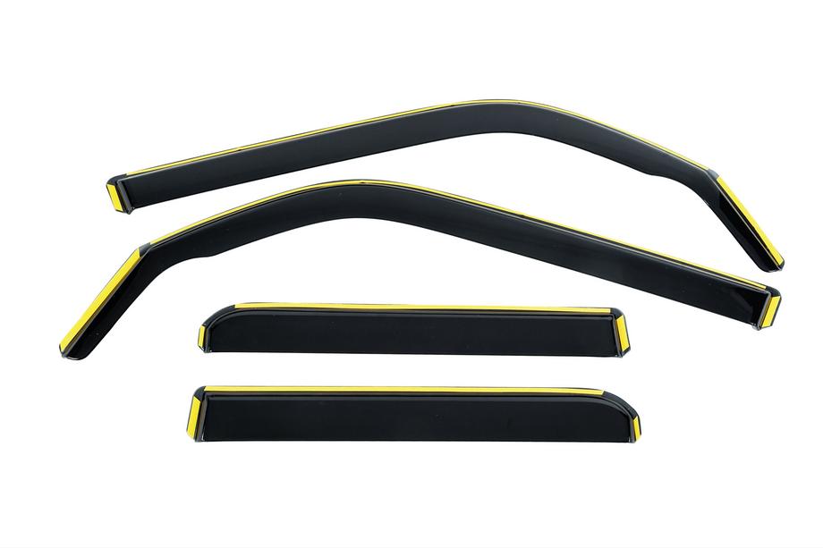 Toyota 4Runner 2009-2024 Déflecteurs d'air encastrables Niken Luxury (4 pcs) Photo 1