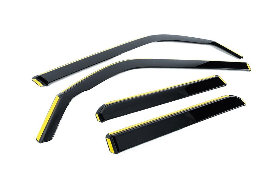 Toyota 4Runner 2009-2024 Déflecteurs d'air encastrables Niken Luxury (4 pcs) Photo 3