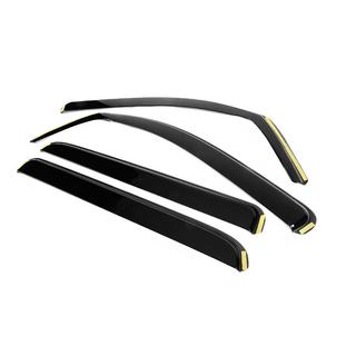 Déflecteurs de vitres encastrés Niken Luxury (2014-2021, CrewMax/Crew Cab, 4 pcs) photo 2