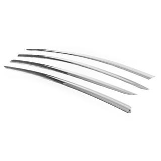 Déflecteurs de vitres chromés Niken Luxury (4 pcs) photo 2