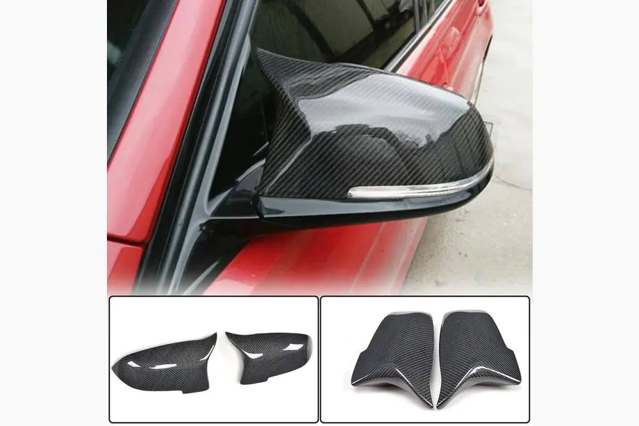 BMW 5 Series F10/F11 2010–2016 Coques de Rétroviseurs (2013-2016, Carbone) Image