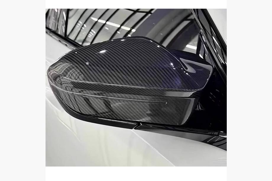 BMW 5/i5 Series G60/G60E/G61 2023- Coques de Rétroviseurs (Carbone) Image