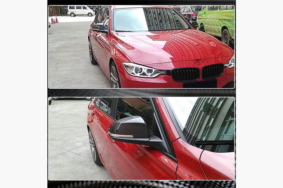 BMW 3 Series F30/F31 2012-2019 Coques de Rétroviseurs (Carbone) Photo 3