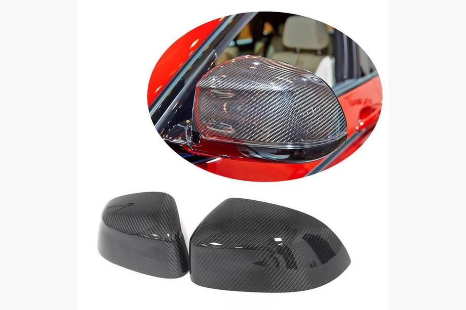 BMW X6 F16 2014-2019 Coques de Rétroviseurs (pour F16, Carbone) Image