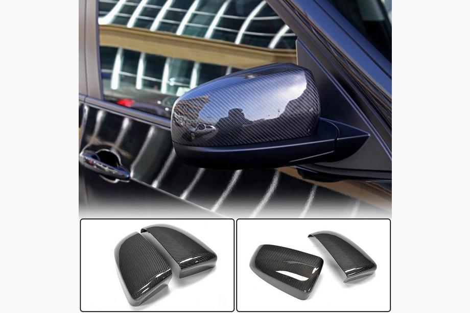 BMW X5 E70 2007-2013 Coques de Rétroviseurs (Carbone) Image