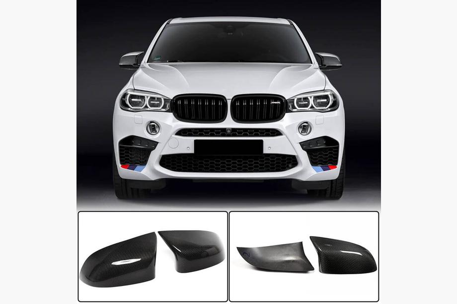 BMW X6 F16 2014-2019 Coques de Rétroviseurs (pour F86, Carbone) Image