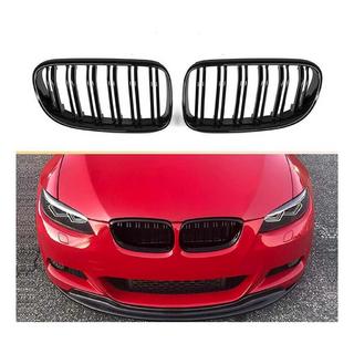 Grilles de calandre M-Look (pour 2007-2010 non-M / 2008-2013 M3, Noir Brillant) photo 2