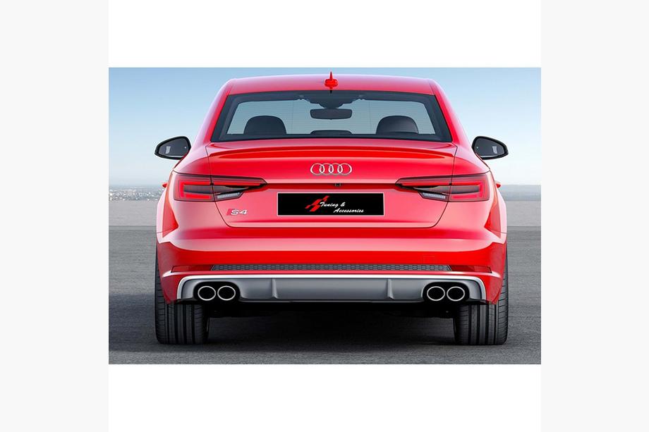 Audi A4 B9 2015-2024 Diffuseur de pare-chocs arrière DPT (2015-2019) Image