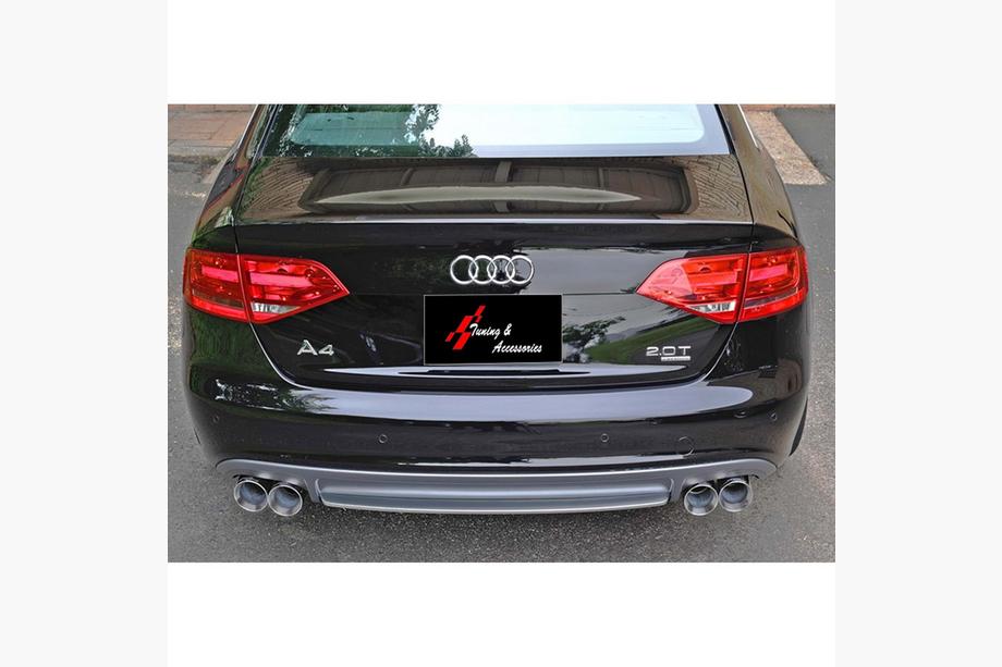 Audi A4 B8 2007-2015 Diffuseur de Pare-chocs Arrière DPT V1 (2008-2011) Image
