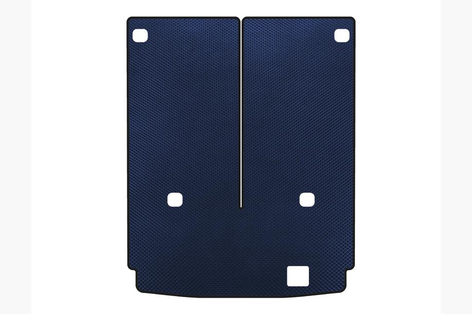 Mercedes GL class X164 2006-2012 Tapis de coffre EVA (7 places avec 3e rangée rabattue, Bleu) Image