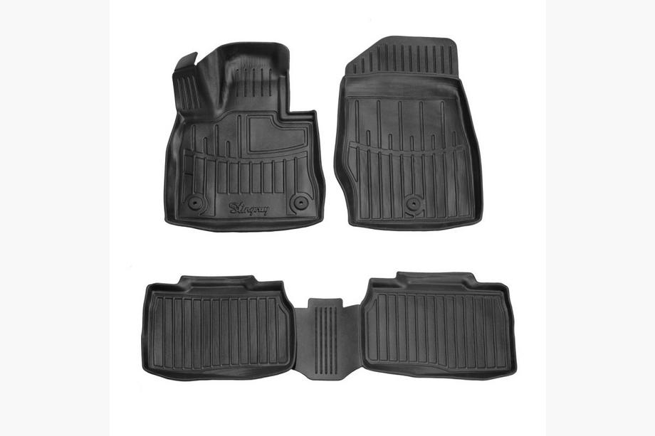 Ford Explorer 2019- Tapis de sol en caoutchouc Stingray 3D (4 pcs) Image