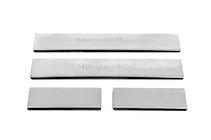Mercedes ML W164 2005-2011 Seuils de porte Carmos V1 (4 pcs, inox) photo 2