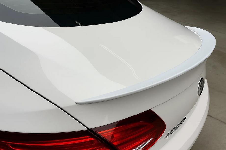 Mercedes C-class W205 2014-2021 Aileron DPT (Coupe, Noir Brillant) Photo 4