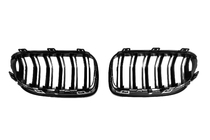 BMW 3 Series E92/E93 2006–2013 Grilles de calandre M-Look (pour 2010-2013, Noir Brillant) photo 6