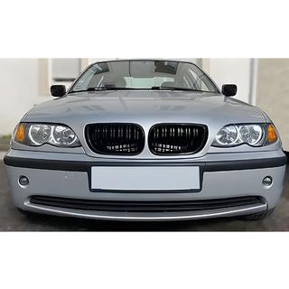 Calandre double M-Look DPT (2001-2005, Noir Brillant) BMW 3 Series E46 1998-2006 photo 1