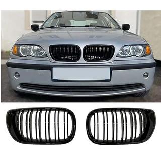 Calandre double M-Look DPT (2001-2005, Noir Brillant) BMW 3 Series E46 1998-2006 photo 3