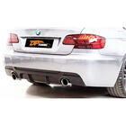 BMW 3 Series E92/E93 2006–2013 Diffuseur de Pare-chocs Arrière DPT (pour E92 M-Sport, Noir Brillant) photo 1
