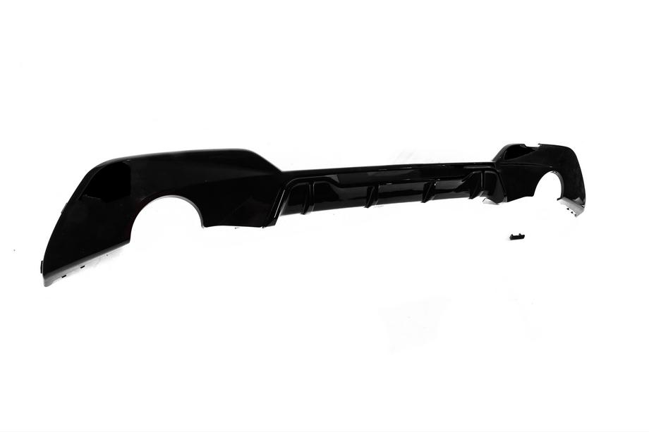 BMW 3 Series G20/G21 2018- Diffuseur de Pare-chocs Arrière DPT (pour M-Sport 2018-2022, Noir Brillant) Photo 1