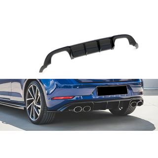 Diffuseur arrière DPT V-3 (pour R / R-Line, 2017-2020, noir brillant) Volkswagen Golf 7/E-Golf 2012-2020 photo 1