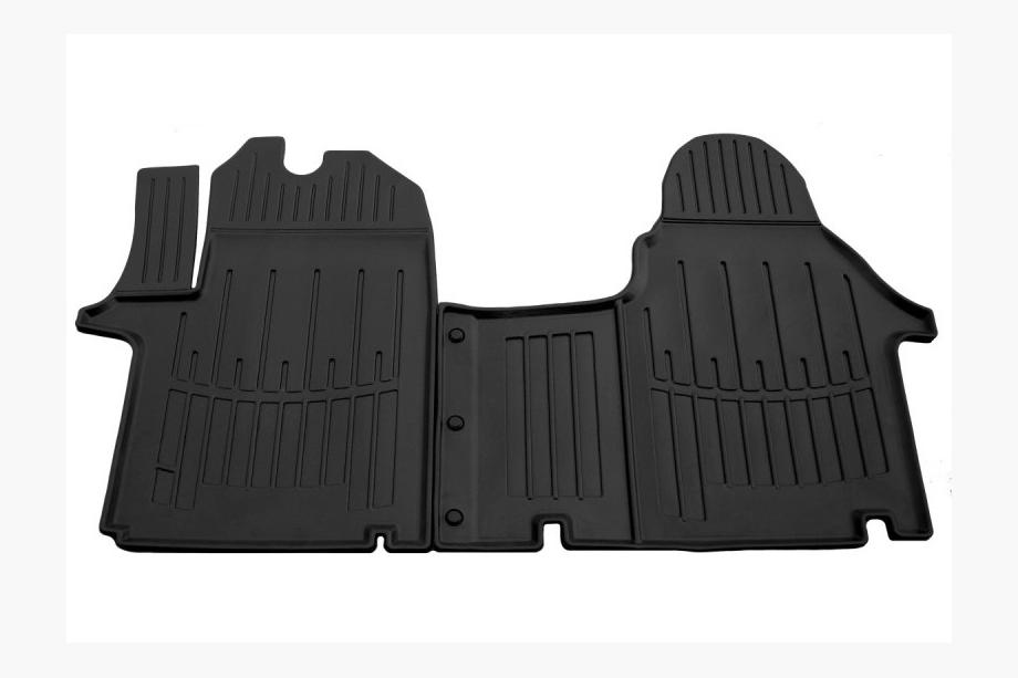 Nissan Primastar 2002-2014 Tapis avant en caoutchouc Stingray 3D (1+2, 2 pcs) Image