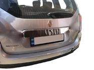 Renault Duster 2008–2017 Baguette chromée au-dessus de la plaque d'immatriculation Monobloc (Inox) photo 1