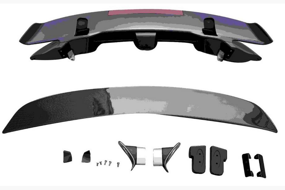 Porsche 911 (992) 2018– Aileron carbone Carrera Image