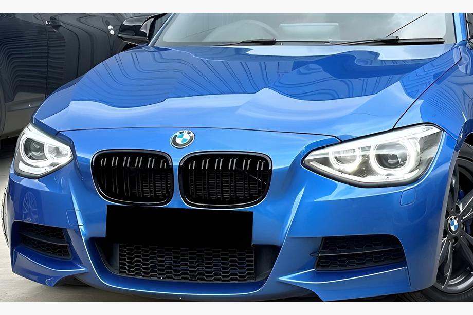 BMW 1 Series F20/F21 2011-2019 Calandre M-Look (2011-2014, Noir Brillant) Image