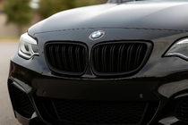 BMW 2 Series F22/F23 2014-2021 Calandre double M-Look (noir mat) photo 1