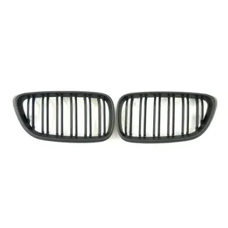 Calandre double M-Look (noir mat) photo 2