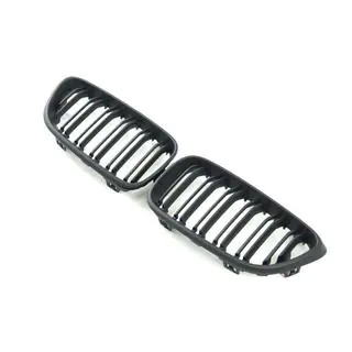 Calandre double M-Look (noir mat) photo 3